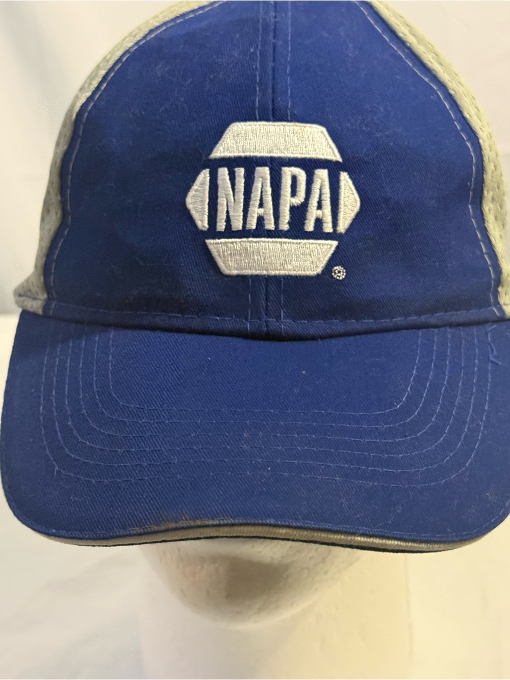 Logo Blue Mesh Back Cap